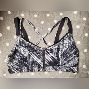 Lululemon Zip Up Sports Bra